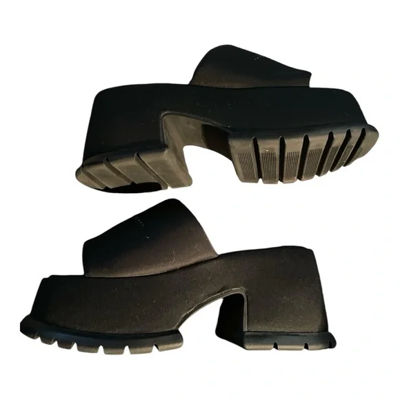 Brandon Blackwood Dia Platform Sandal Black Size 35 (US 5–5.5) - Picture 4 of 7